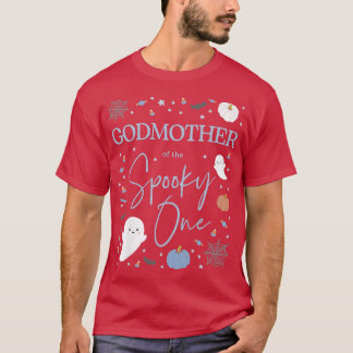 Camiseta Mulher Madrinha do Primeiro Aniversário do Spooky