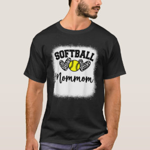 Camiseta Mulher-Mãe Bonita de Tee... de Softball Personaliz
