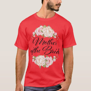 Camiseta Mulher Mãe da Mãe da Noiva do Mundo da Noiva