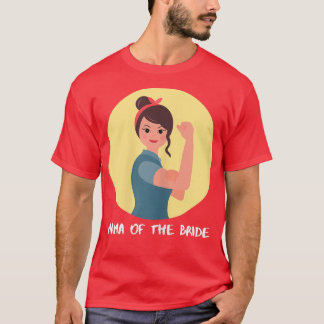 Camiseta Mulher Mãe Da Noiva1438