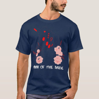 Camiseta Mulher Mãe Da Noiva1440