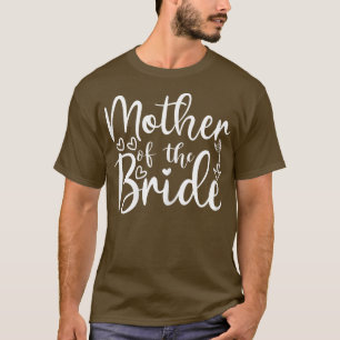 Camiseta Mulher Mãe Da Noiva Casando Para Ba