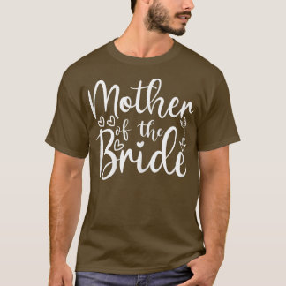 Camiseta Mulher Mãe Da Noiva Casando Para Ba