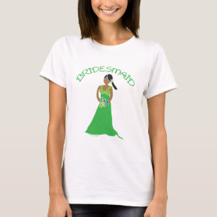Camiseta Mulher-mãe étnica na saia Festa de casamento ver