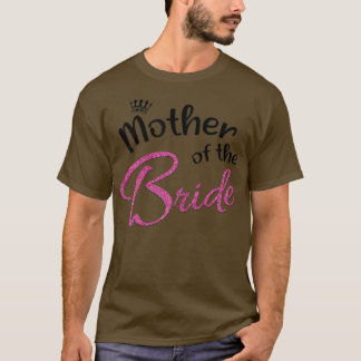 Camiseta Mulher Mãe Mãe Festa de solteira da Família Bridal