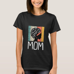 Camiseta Mulher Mãe Retrô Vintage - Nuvem de Palavras Inspi