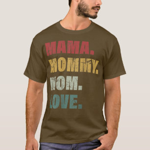 Camiseta Mulher Mamãe mãe mãe Legal Design mãe mãe