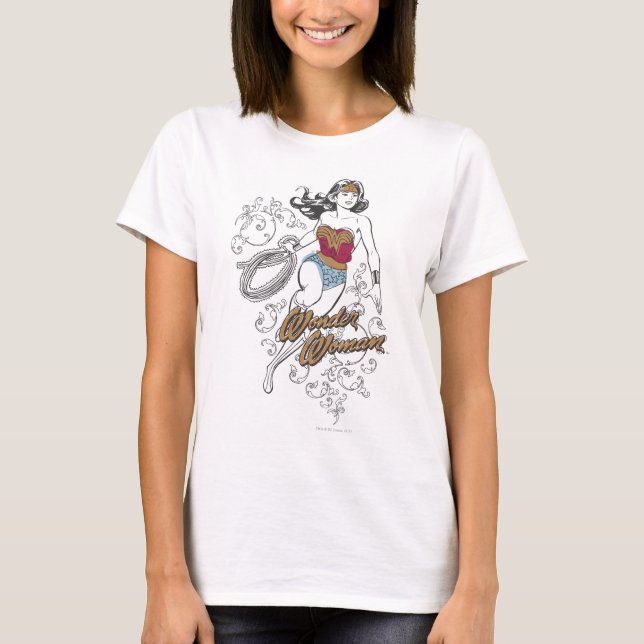 Camiseta Mulher Maravilha (Frente)