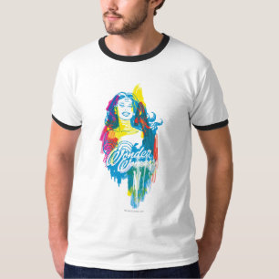 Camiseta Mulher Maravilha Colorida 1