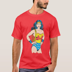 Camiseta Mulher Maravilha  Dose de Vintage com Laço