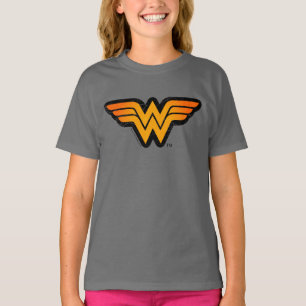 Camiseta Mulher Maravilha Logotipo de inspiração sazonal