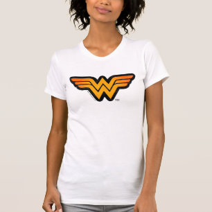 Camiseta Mulher Maravilha Logotipo de inspiração sazonal