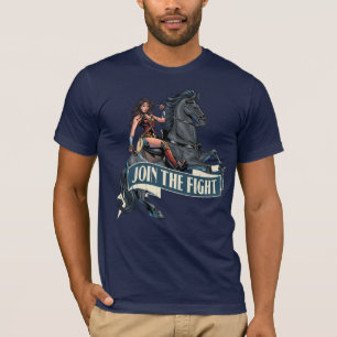 Camiseta Mulher Maravilha na Arte em Quadrinhos