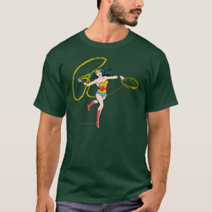 Camiseta Mulher Maravilha Nadando Laço