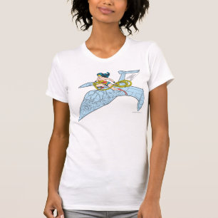 Camiseta Mulher Maravilha no Espaçonave