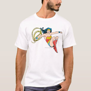 Camiseta Mulher Maravilha Pulando