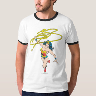 Camiseta Mulher Maravilha segura Laço 2