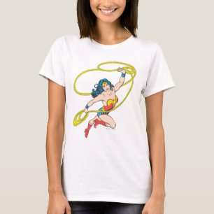Camiseta Mulher Maravilha segura Laço 3