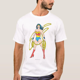 Camiseta Mulher Maravilha segura Laço 5