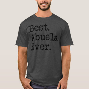Camiseta Mulher Melhor Abuela Nunca Vovó Avó Dão F