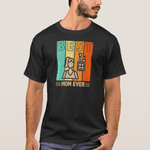 Camiseta Mulher Melhor Artista Maquiagem Mãe Alguma Vez Ret