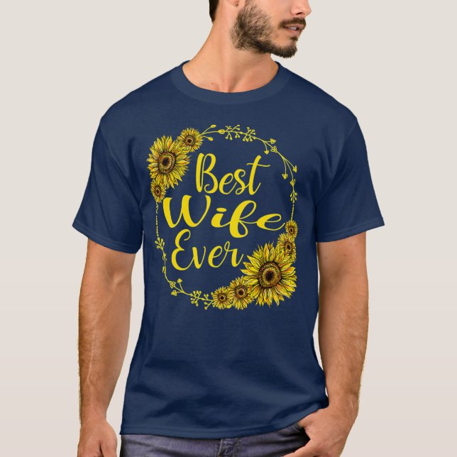 Camiseta Mulher Melhor Esposa Nunca Mais Dia de as mães De  (Frente)