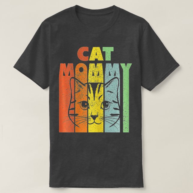 Camiseta Mulher Melhor Mamãe Gato Mamãe Gatinho Gato Gato G (Frente do Design)