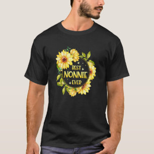 Camiseta Mulher: Melhor Nona Nunca Mães Nona De Girassol