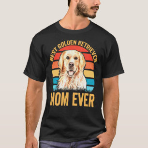 Camiseta Mulher Melhor Ouro Retriever Mãe Nunca Cachorro Gr