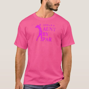 Camiseta Mulher: Melhor Tia De Par Rosa Magenta Vintage Gol