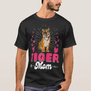 Camiseta Mulher: Melhor Tigre Mãe Família Mãe da Mãe da Mãe