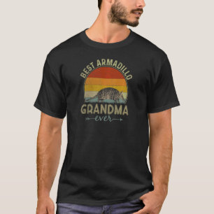 Camiseta Mulher: Melhor Vovó Armadillo jamais Retro Mãe