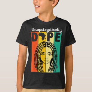 Camiseta Mulher Menina Mulheres Sem Desculpas História Negr