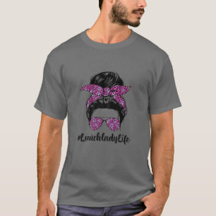 Camiseta Mulher Mensageira Cabelo Soldado Leopardo Almoço