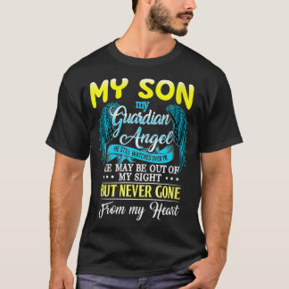 Camiseta Mulher Meu Filho Meu Anjo Guardião Ele Pode Estar