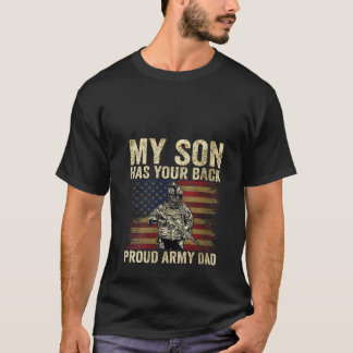 Camiseta Mulher Meu Filho Tem Seu Pai De Veterano Do Exérci