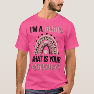 Camiseta Mulher Mimi Superpotência Mimi Avó Apreciação