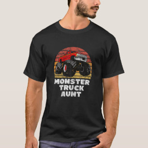 Camiseta Mulher Monster Tia Retro Trucker Ventilador