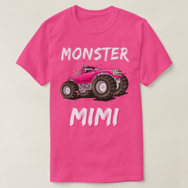Camiseta Mulher Monster Truck Mãe Mamãe Engraçada Motherx27 (Frente do Design)