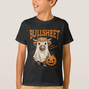 Camiseta Mulher Moo... Quero Dizer Boo Bullsheet Highland C