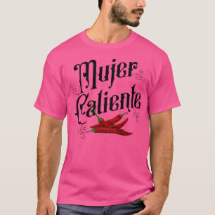 Camiseta Mulher Mujer Caliente Pepper Quente Lover Spani