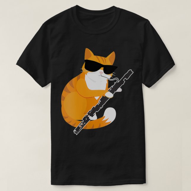 Camiseta Mulher: Música Fofa, Óculos de sol, instrumen musi (Frente do Design)