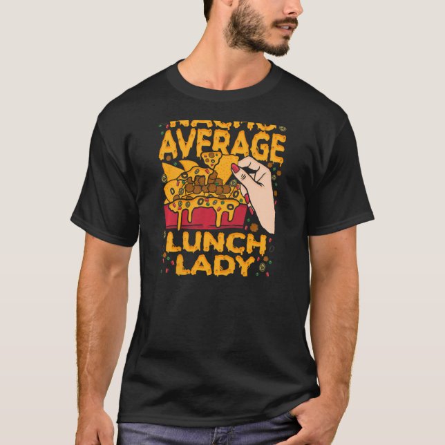 Camiseta Mulher Nacho Média de Almoço Lady Mexicana (Frente)