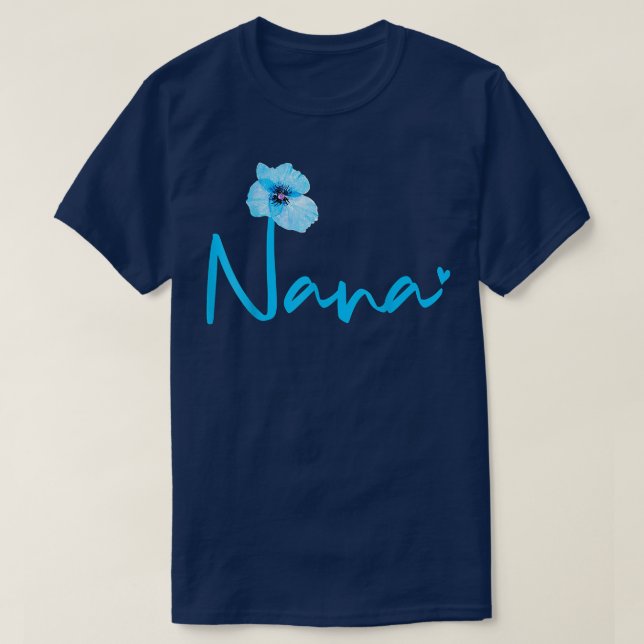 Camiseta Mulher Nana Avó para Dia de as mães  (Frente do Design)