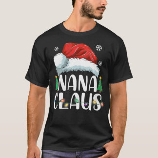 Camiseta Mulher Nana Claus Papais noeis Família de Natal