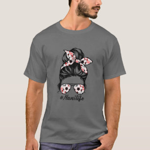 Camiseta Mulher Nani Life Soccer Nani Dia de as mães Messy 