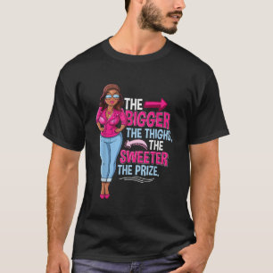 Camiseta Mulher Negra Africana-Americana Engraçada