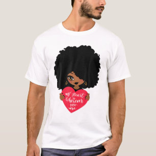 Camiseta Mulher Negra, Afro, Afro-Americana, Melanina, Vale