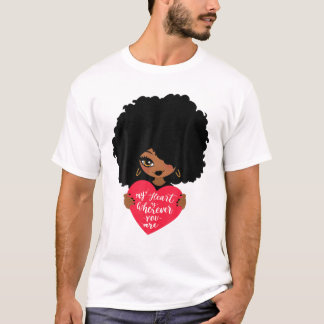 Camiseta Mulher Negra, Afro, Afro-Americana, Melanina, Vale
