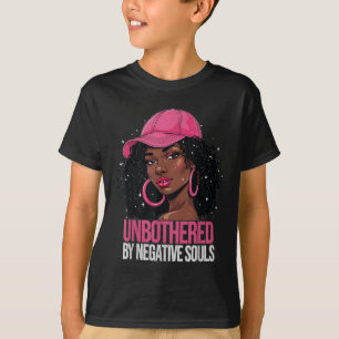 Camiseta Mulher Negra Afro Rainha Afro-Americana Incomodada